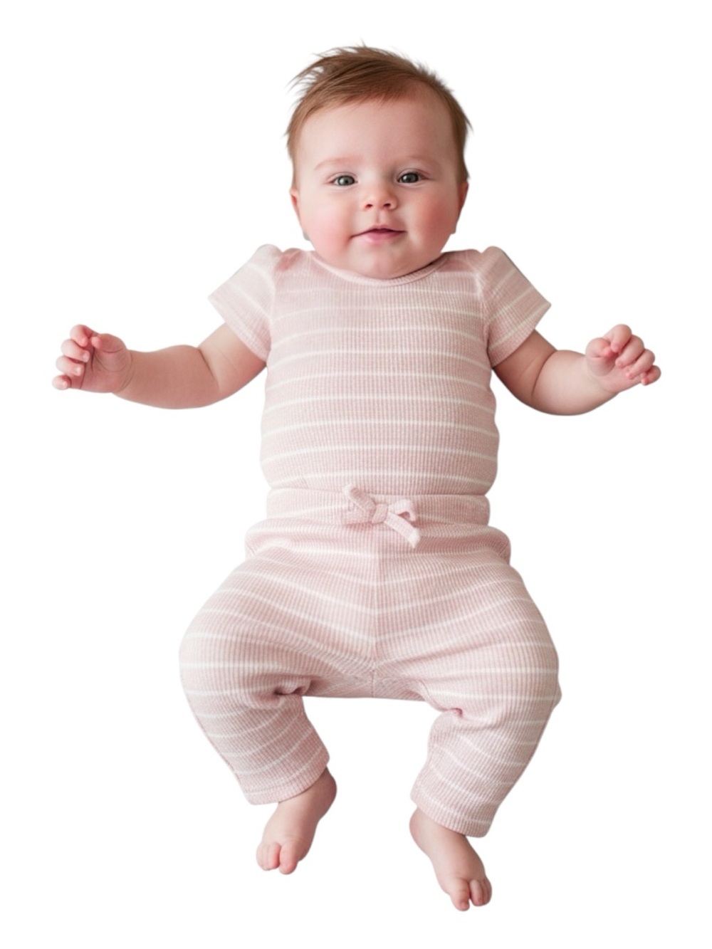 Carter's - NWT - Light Pink Striped Baby 2 Piece Set